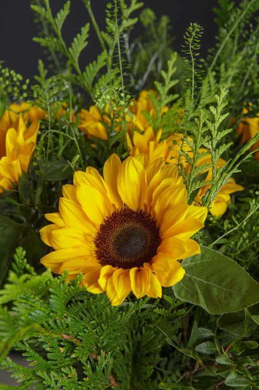 Ramo de girasoles